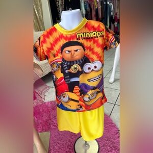 Minions set para niños S,M,L